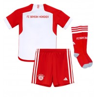 Bayern Munich Fotballklær Hjemmedraktsett Barn 2023-24 Kortermet (+ korte bukser)